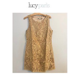 Lucy Paris | Dresses | Lucy Paris Cutout Midi Knit Dress Black Size M Fits  S Or 46 | Poshmark